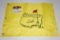 Arnold Palmer, Master's Champion, Master's Golf Flag w COA