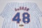 Jacob DeGrom, NY Mets, Cy Young Winner, Autographed Mets Pinstriped Jersey w COA