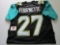 Leonard Fournette, Carolina Panthers Star Running Back, Autographed Jersey w COA