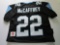 Christian McCaffrey, Carolina Panthers Star Running Back, Autographed Jersey w COA