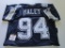 Charles Haley, Dallas Cowboys, NFL Hall of Fame, Autographed Jersey w COA