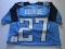 Eddie George, Tennessee Titans, 4 Time All Pro, Autographed Jersey w COA