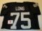 Howie Long, Oakland Raiders, NFL Hall of Fame, Autographed Jersey w COA