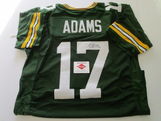 Davante Adams, Green Bay Packers, 2 time Pro Bowler, Autographed Jersey w COA