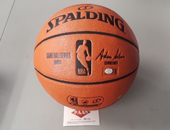 Stephen Curry / Kevin Durant, Golden State Warriors, Autographed Basketball w COA