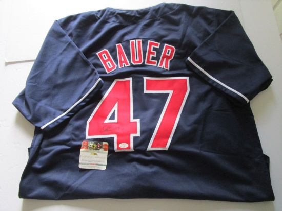 Trevor Bauer, Cleveland Indians, All Star, Autographed Jersey w COA