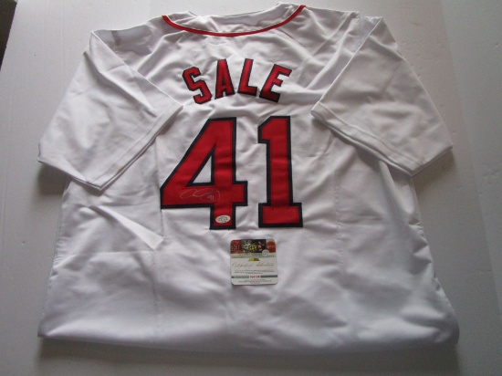 Chris Sale, Boston Red Sox, 7 Time All Star, Autographed Jersey w COA