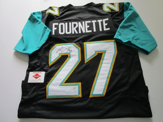 Leonard Fournette, Carolina Panthers Star Running Back, Autographed Jersey w COA