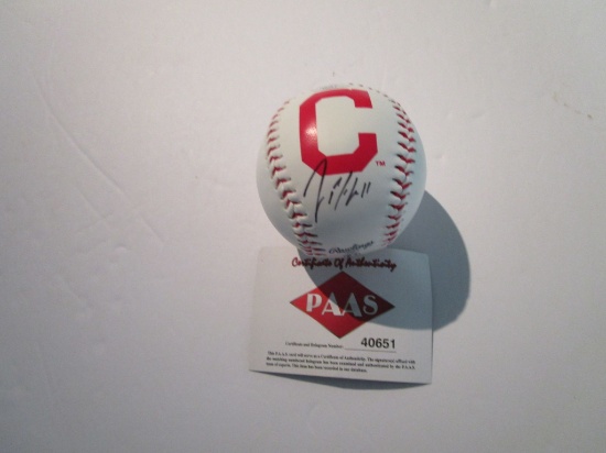 Jose Ramirez, Chicage White Sox Star, Autographed Baseball w COA