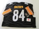 Antonio Brown, Pittsburgh Steelers, 7 Time Pro Bowler, Autographed Jersey w COA