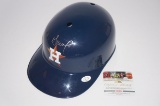 Jose Altuve, Houston Astros, 6 Time All Star, Autographed Helmet w COA