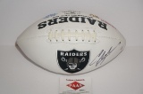 Charles Woodson, Oakland Raiders, Heisman Trophy Winner, Autographed Football w COA