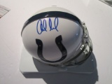 Andrew Luck, Indianapolis Colts, 4 time Pro Bowler, Autographed Mini Helmet w COA