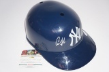 Aaron Judge, NY Yankees, Rookie of the Year, Autographed Helmet w COA