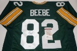 Don Beebe, Green Bay Packers, Super Bowl Champion, Autographed Jersey w COA