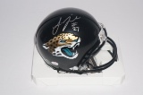 Leonard Fournette, Jacksonville Jaguars Star, Autographed Mini Helmet
