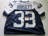 Tony Dorsett, Dallas Cowboys, NFL Hall of Fame, Autographed Jersey w COA