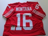 Joe Montana, San Francisco 49ers, NFL Hall of Fame, Autographed Jersey w COA from UAAA