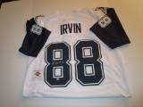 Michael Irvin, Dallas Cowboys, NFL Hall of Fame, Autographed Jersey w COA