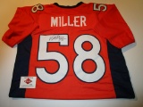 Von Miller, Denver Broncos, Super Bowl MVP, Autographed Jersey w COA