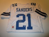 Barry Sanders, Detroit Lions, NFL Hall of Fame, Autographed Jersey w COA