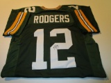 Aaron Rodgers, Green Bay Packers, Super Bowl MVP, Autographed Jersey w COA