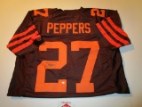 Jabrill Peppers, Cleveland Brown Star, Autographed Jersey w COA