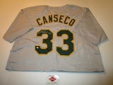 Jose Canseco, Oakland A's, 6 time All Star, Autographed Jersey w COA