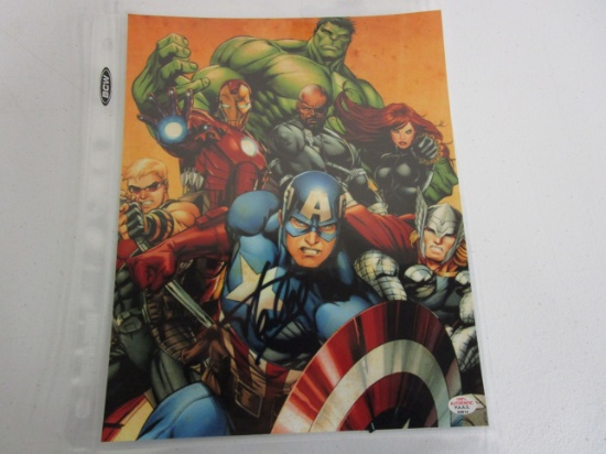 Stan Lee "Captain America Hulk Iron Man Thor " signed autographed 8x10 photo PAAS COA 814