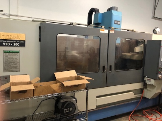 Mazak Vertical Traveling Column VTC-20 machining Center With Mazatrol M Plus