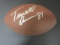 Terrell Owens of the San Francisco 49ers signed autographed football AAA COA 313