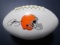 Odell Beckham Jr of the Cleveland Browns signed autographed logo football PAAS COA 491