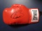 Saul Canelo signed autographed red boxing glove PAAS COA 547