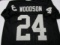 Charles Woodson of the Oakland Raiders signed autographed football jersey PAAS COA 469