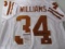 Ricky Williams of the Texas Longhorns signed autographed football jersey JSA COA 439