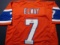 John Elway of the Denver Broncos signed autographed football jersey PAAS COA 825