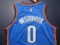 Russell Westbrook of the OKC Thunder signed autographed basketball jersey PAAS COA 065