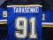 Vladimir Tarasenko of the St Louis Blues signed autographed hockey jersey PAAS COA 344