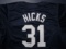 Aaron Hicks of the New York Yankees signed autographed baseball jersey PAAS COA 850