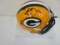 Aaron Rodgers of the Green Bay Packers signed autographed mini football helmet PAAS COA 125