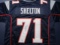 Danny Shelton of the New England Patriots signed autographed football jersey GA COA 426