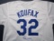 Sandy Koufax of the LA Dodgers signed autographed baseball jersey CA COA 638