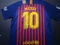 Leo Messi of the FCB soccer team signed autographed soccer jersey CA COA XXX