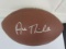 Adam Thielen of the Minnesota Vikings signed autographed brown football TSE COA