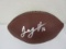Jared Goff of the LA Rams signed autographed brown football AAA COA 215