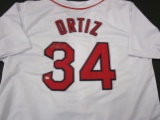 David Ortiz of the Boston Red Sox signed autographed baseball jersey PAAS COA 366