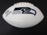 Richard Sherman of the Seattle Seahawks signed autographed logo football AAA COA 228