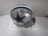 Roger Staubach of the Dallas Cowboys signed autographed football mini helmet PAAS COA 253