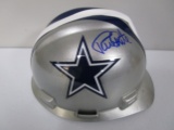 Randy White of the Dallas Cowboys signed Super Bowl XII team logo hard hat PAAS COA 107