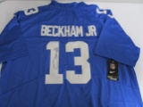 Odell Beckham Jr of the NY Giants signed autographed football jersey PAAS COA 306